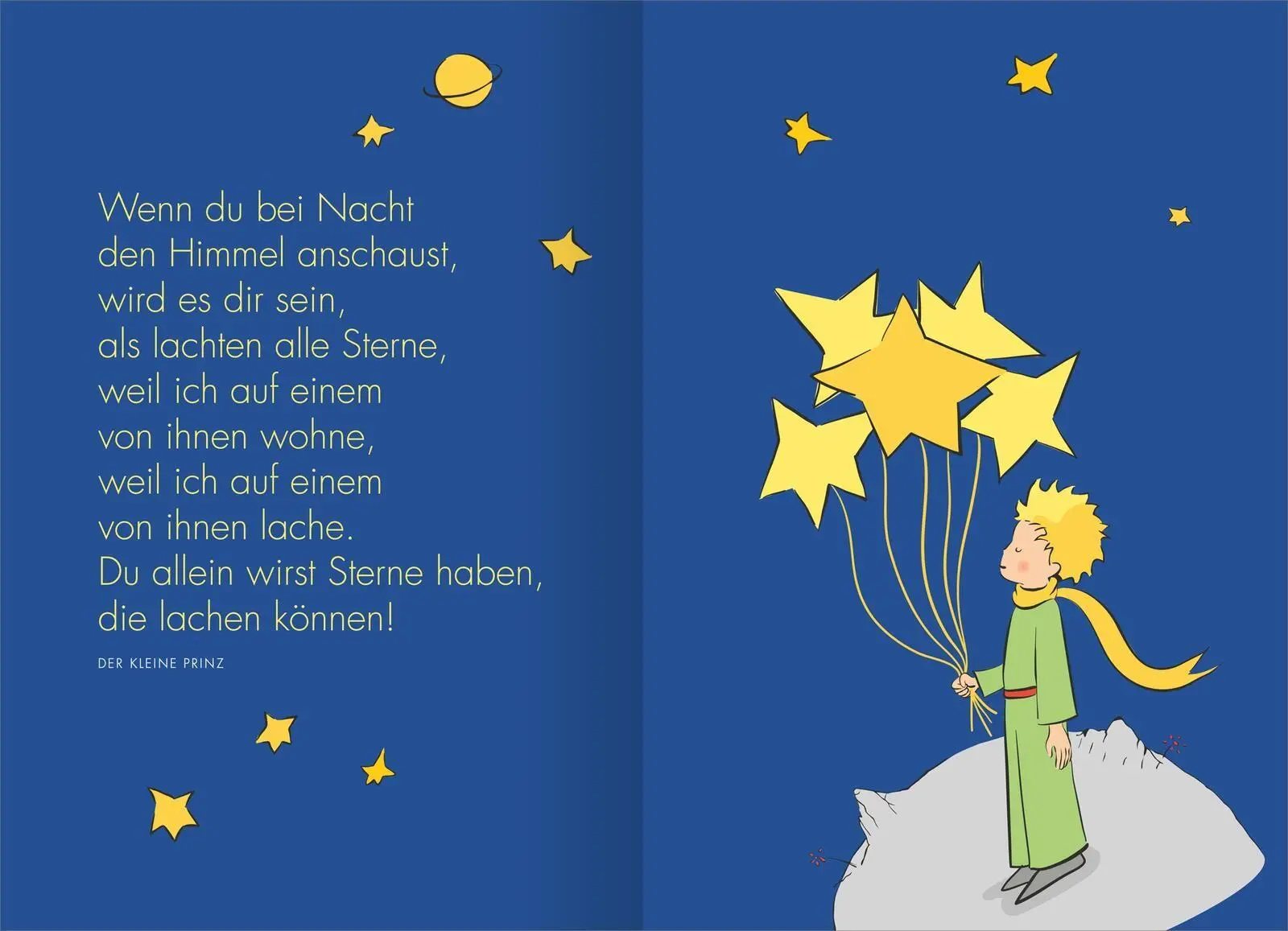 Bild: 4014489139829 | Buchkalender Man sieht nur mit dem Herzen gut 2027 | Der Kleine Prinz