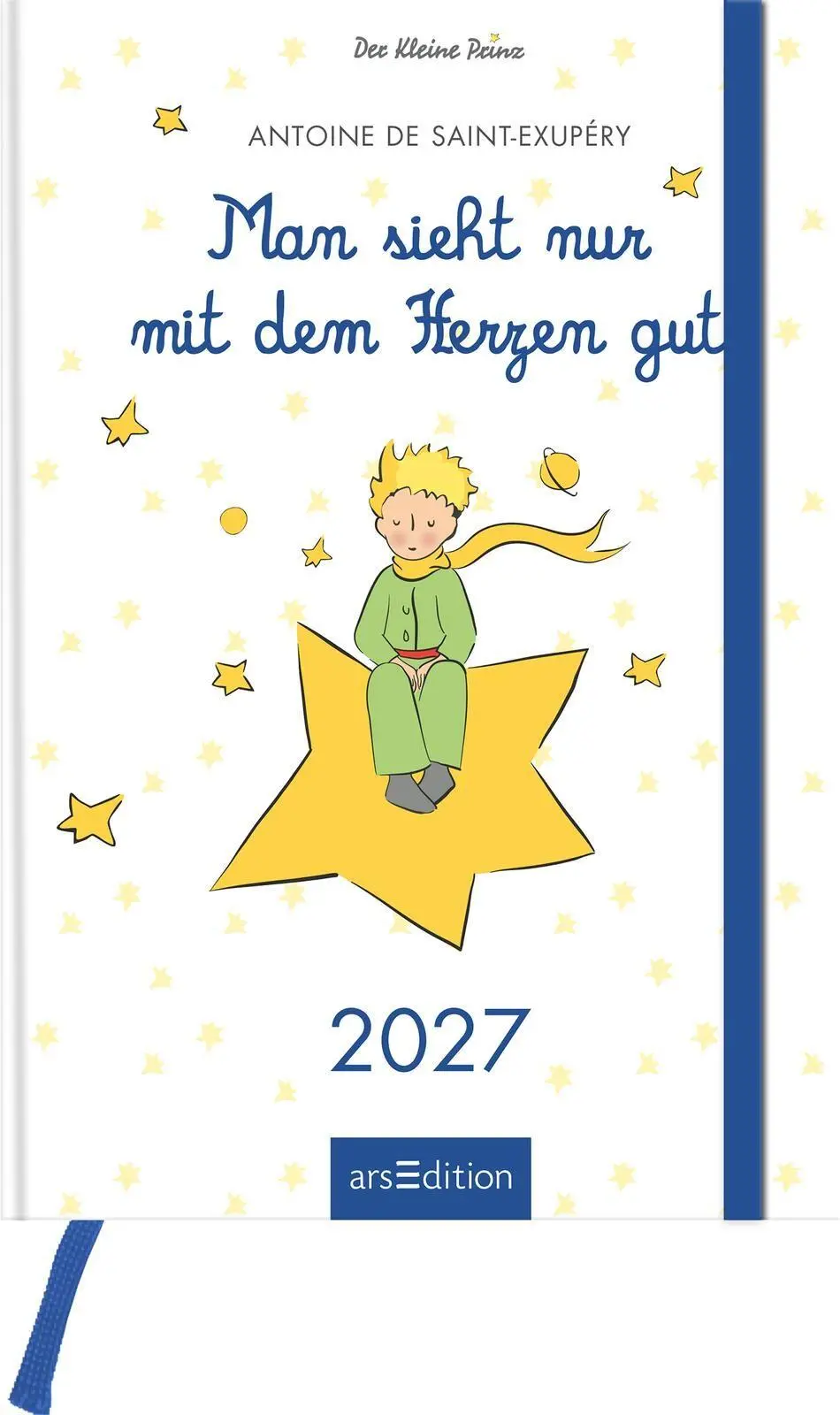 Bild: 4014489139829 | Buchkalender Man sieht nur mit dem Herzen gut 2027 | Der Kleine Prinz