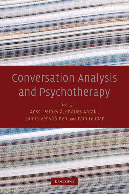 Cover: 9780521179829 | Conversation Analysis and Psychotherapy | Perkyl (u. a.) | Taschenbuch