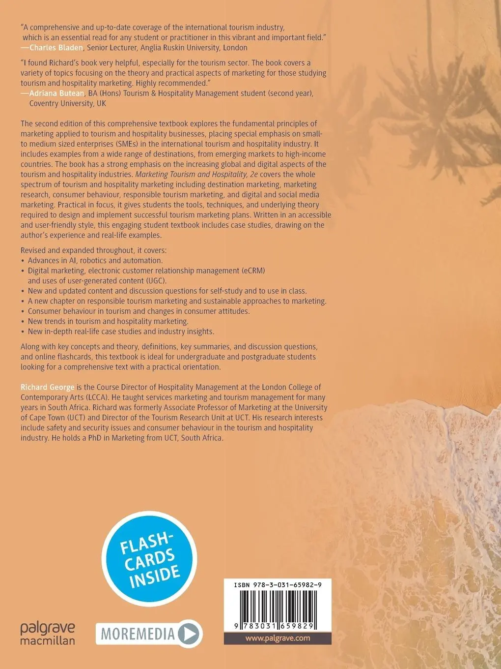 Rückseite: 9783031659829 | Marketing Tourism and Hospitality | Concepts and Cases | George | 2025