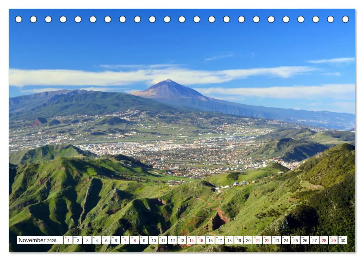 Bild: 9783457389829 | Teneriffa - Insel der Glückseligen (Tischkalender 2026 DIN A5...