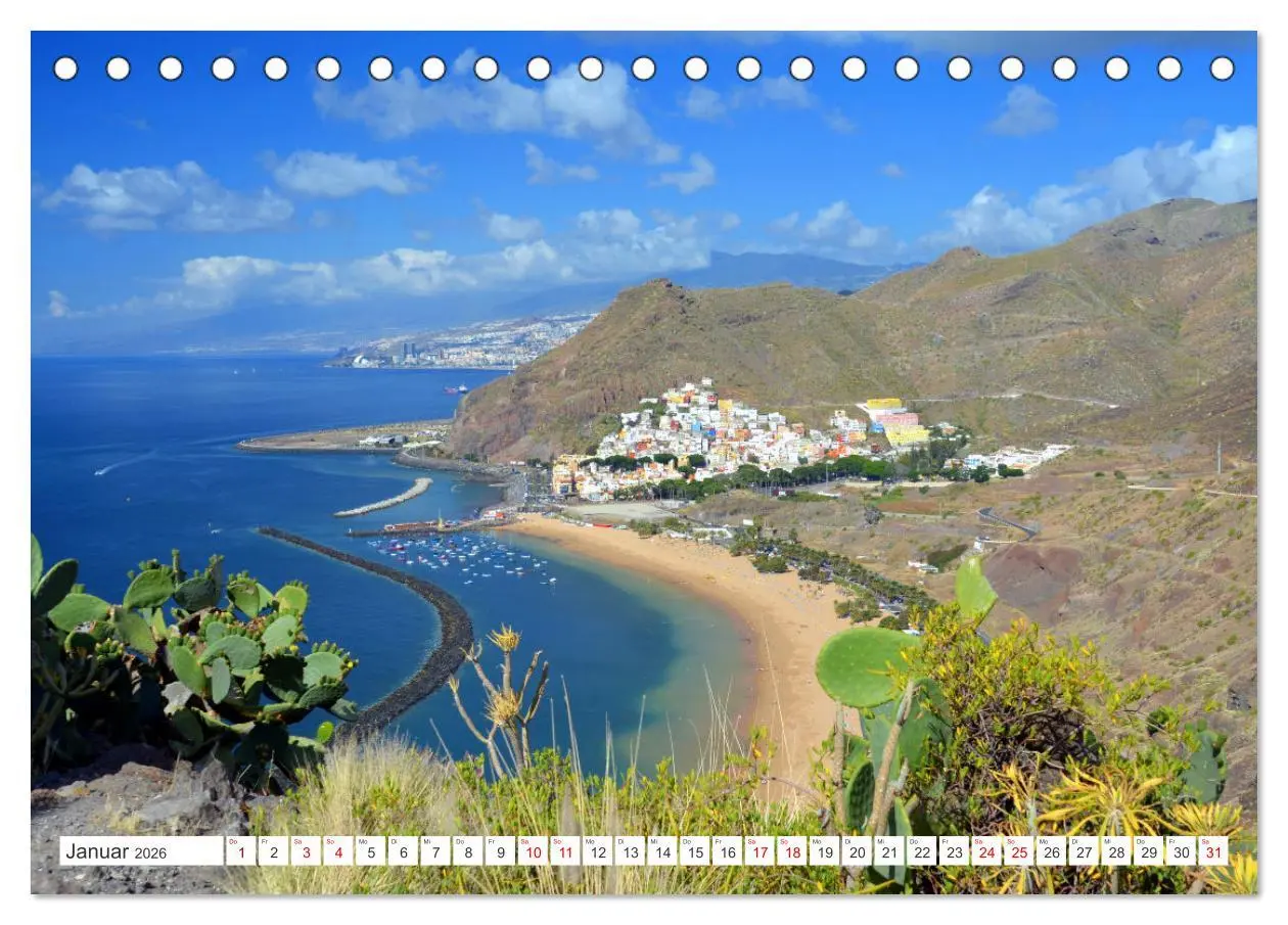 Bild: 9783457389829 | Teneriffa - Insel der Glückseligen (Tischkalender 2026 DIN A5...