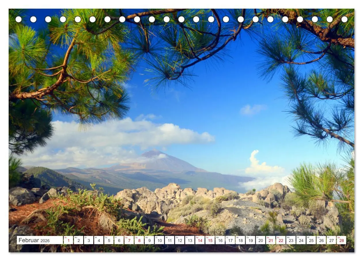 Bild: 9783457389829 | Teneriffa - Insel der Glückseligen (Tischkalender 2026 DIN A5...