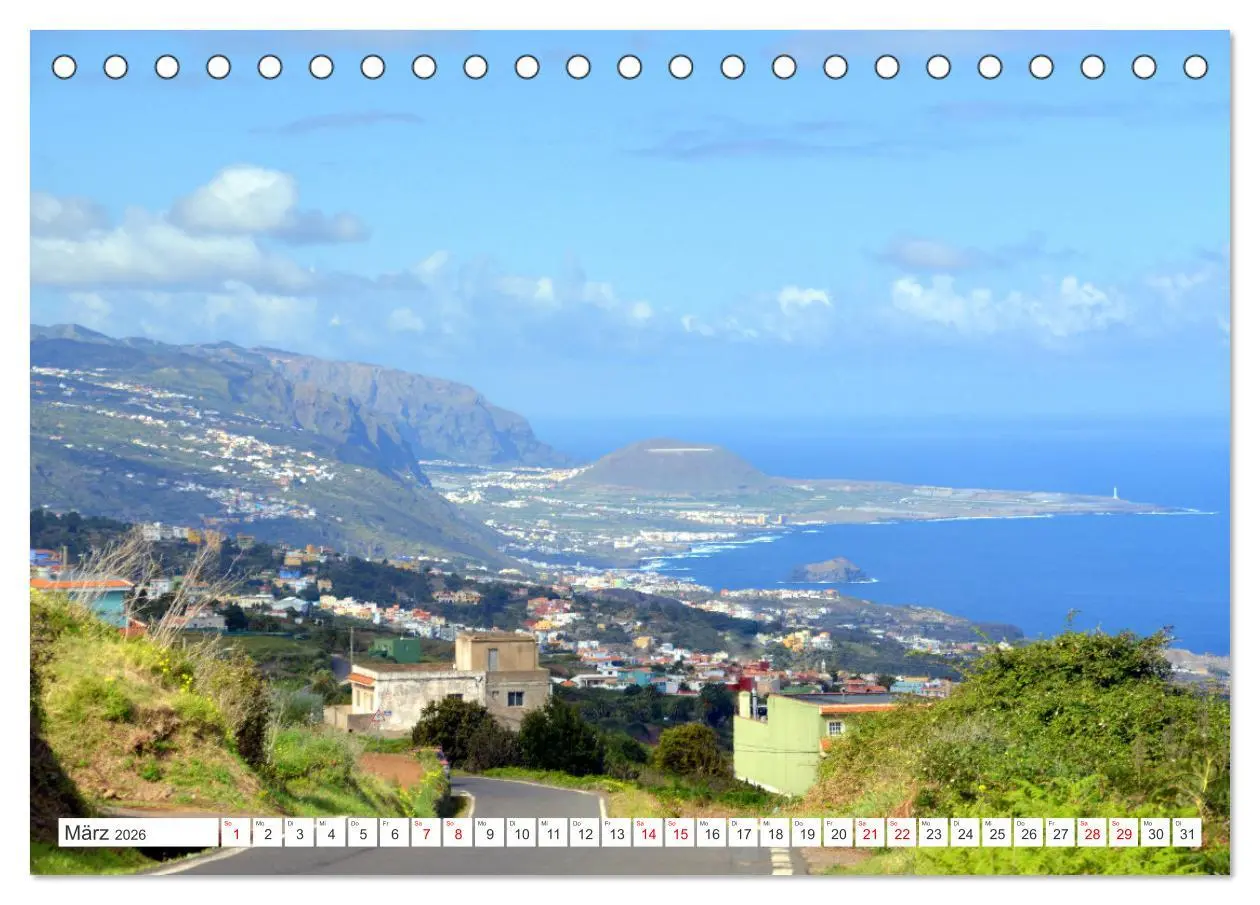 Bild: 9783457389829 | Teneriffa - Insel der Glückseligen (Tischkalender 2026 DIN A5...