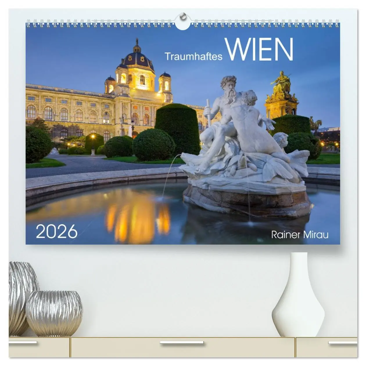 Cover: 9783457769829 | Traumhaftes Wien 2026 (hochwertiger Premium Wandkalender 2026 DIN...