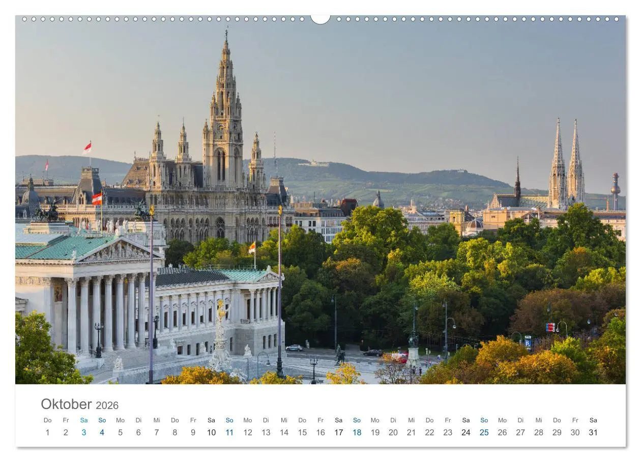 Bild: 9783457769829 | Traumhaftes Wien 2026 (hochwertiger Premium Wandkalender 2026 DIN...