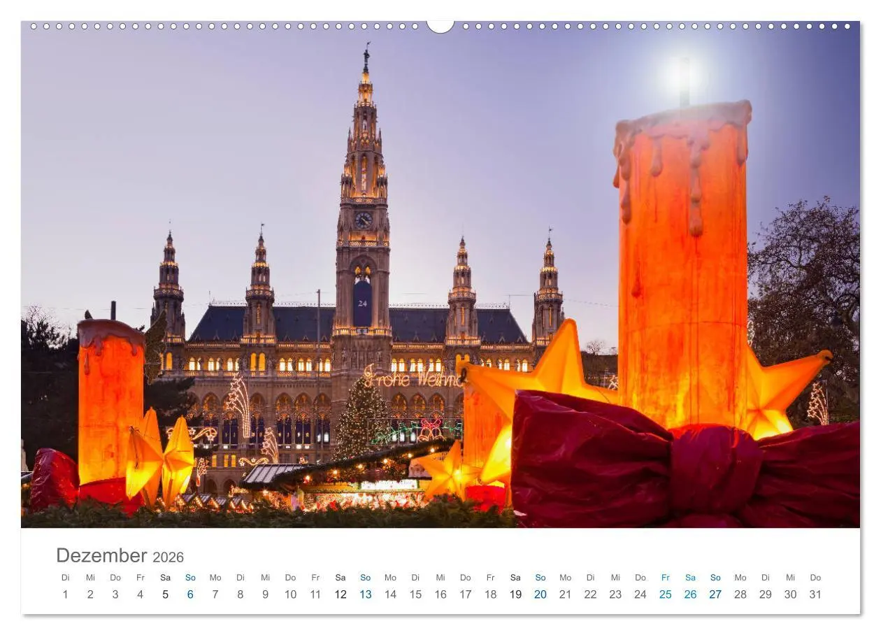 Bild: 9783457769829 | Traumhaftes Wien 2026 (hochwertiger Premium Wandkalender 2026 DIN...