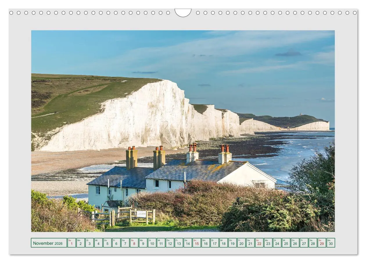 Bild: 9783457839829 | Englands Süden (Wandkalender 2026 DIN A3 quer), CALVENDO...