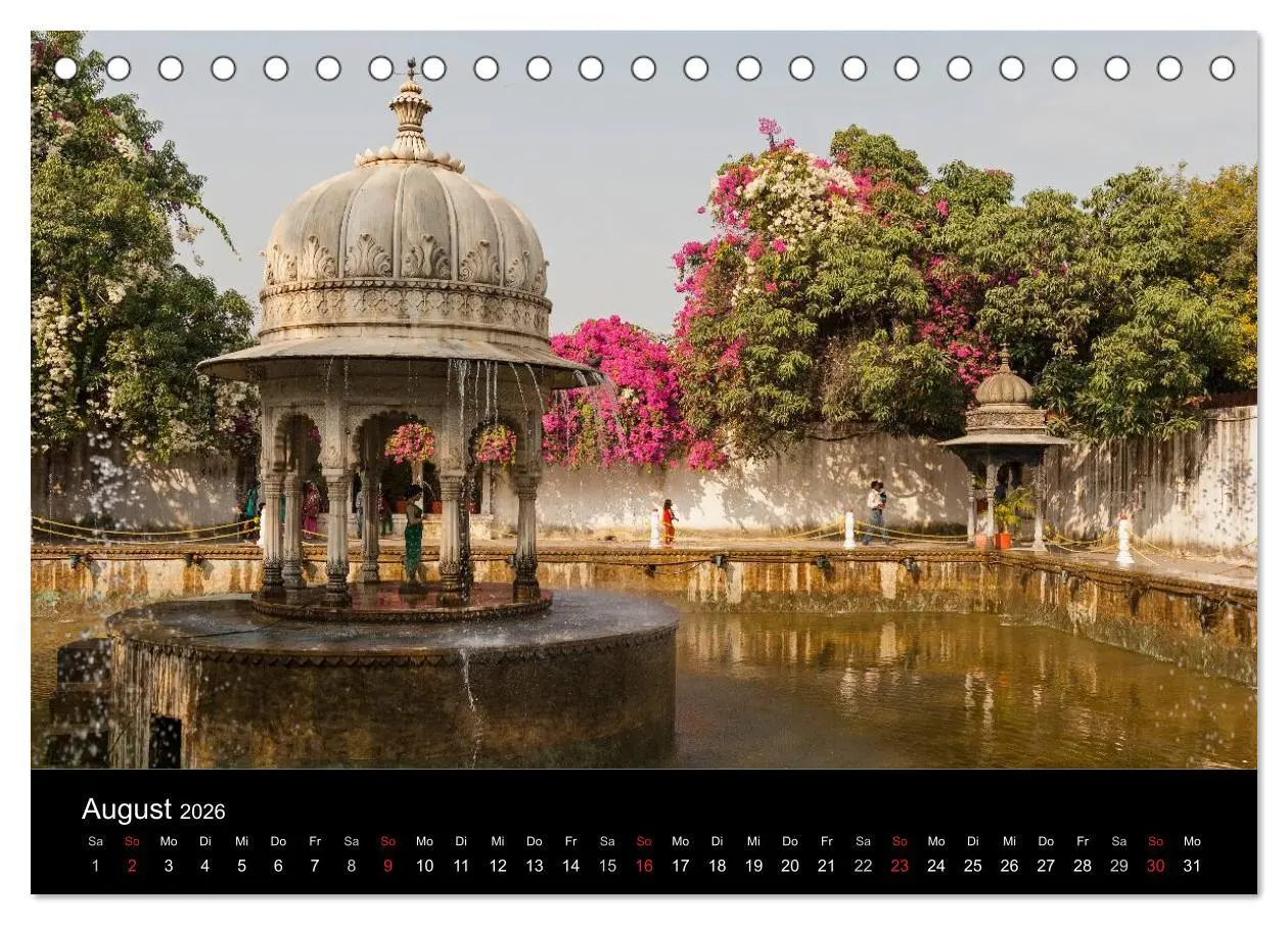 Bild: 9783516239829 | Indien, vom Taj Mahal zur Wüste Thar (Tischkalender 2026 DIN A5...