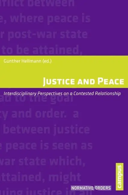 Cover: 9783593399829 | Justice and Peace | Gunther Hellmann | Taschenbuch | 196 S. | Englisch
