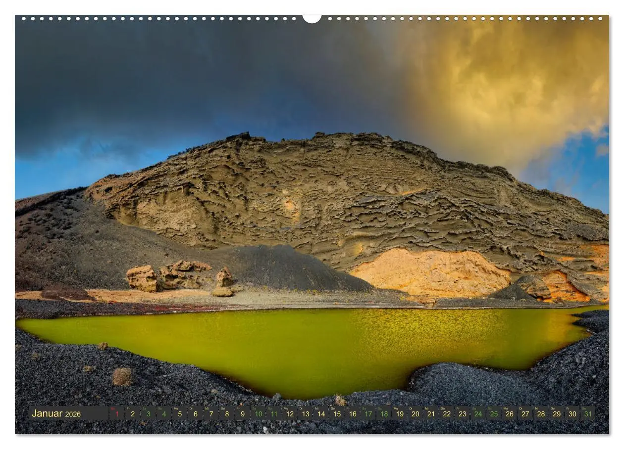 Bild: 9783457449929 | Lanzarote Feuerinsel im Atlantik (hochwertiger Premium Wandkalender...