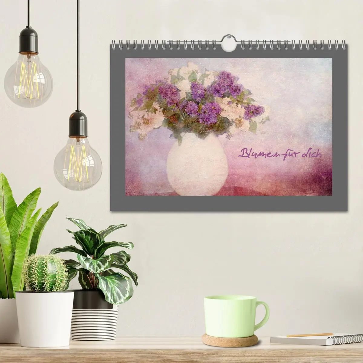 Bild: 9783516229929 | Blumen für dich (Wandkalender 2026 DIN A4 quer), CALVENDO...