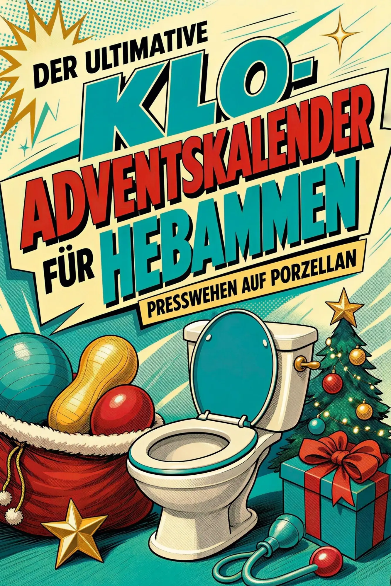 Cover: 9783696109929 | Der ultimative Klo-Adventskalender für Hebammen | Leah Herrmann | Buch