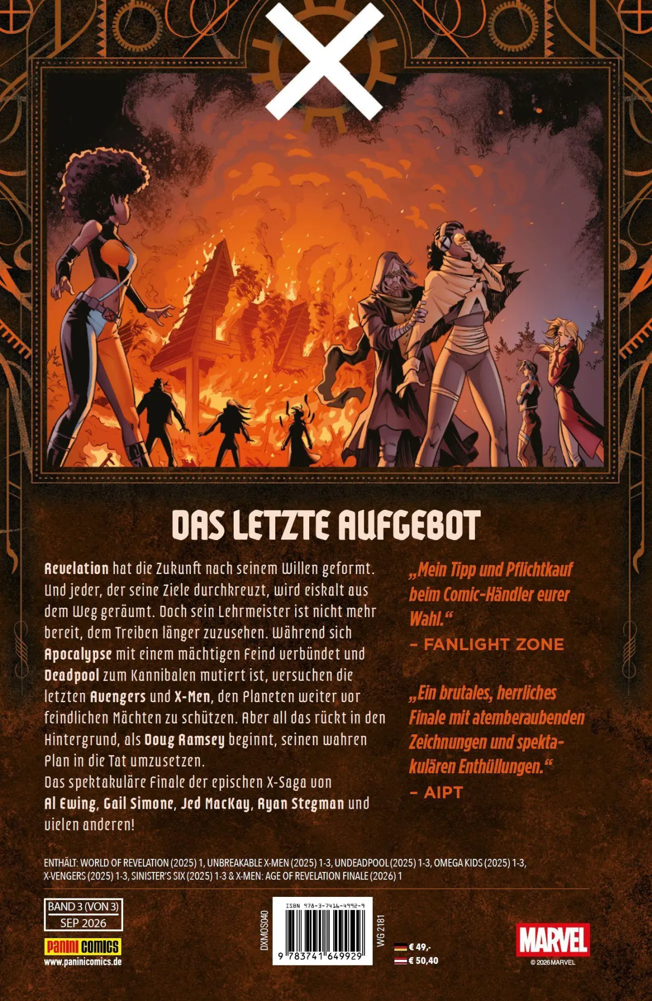 Bild: 9783741649929 | X-Men: Age of Revelation | Bd. 3 (von 3): Welt der Offenbarung | Buch