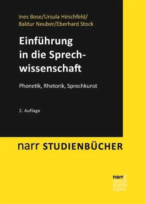 Cover: 9783823369929 | Einführung in die Sprechwissenschaft | Phonetik, Rhetorik, Sprechkunst