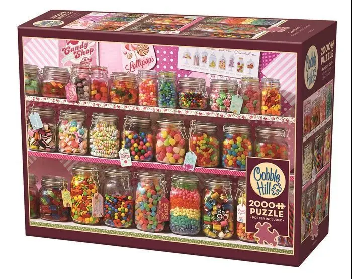 Cover: 625012490030 | COBBLE HILL PUZZLES - Süsswarenladen 2000 Teile | Spiel | In Karton