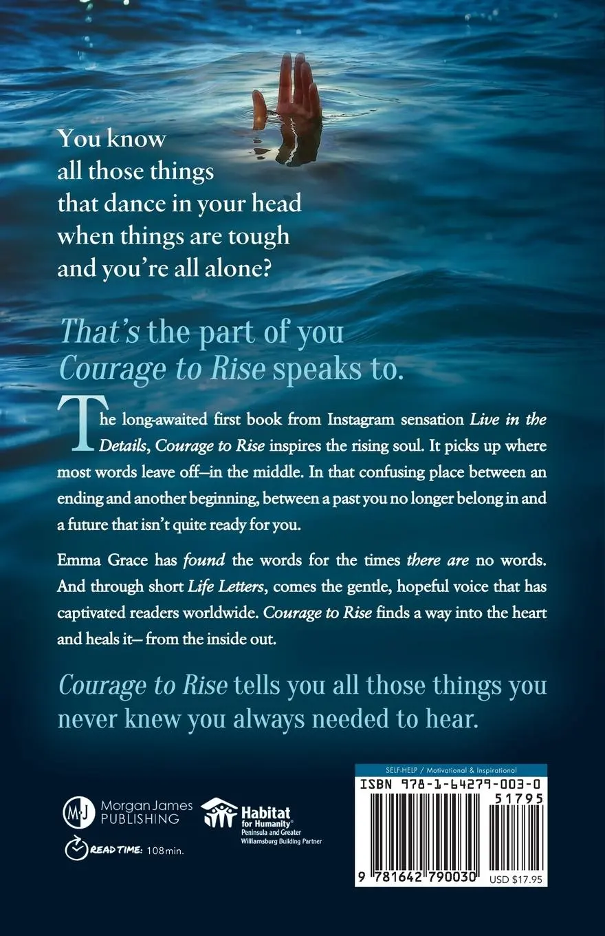 Rückseite: 9781642790030 | The Life Letters, Courage to Rise | Emma Grace | Taschenbuch | 2018