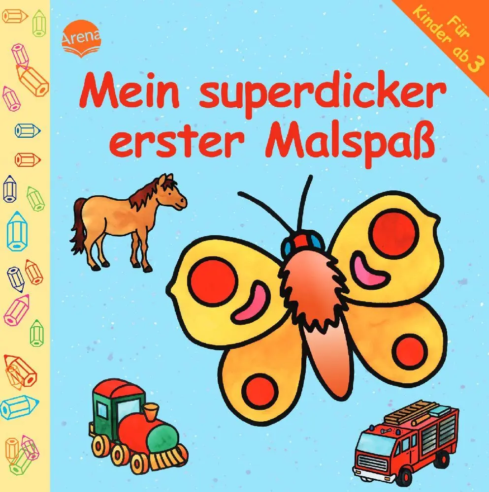 Cover: 9783401090030 | Mein superdicker erster Malspass | Birgitta Nicolas | Taschenbuch