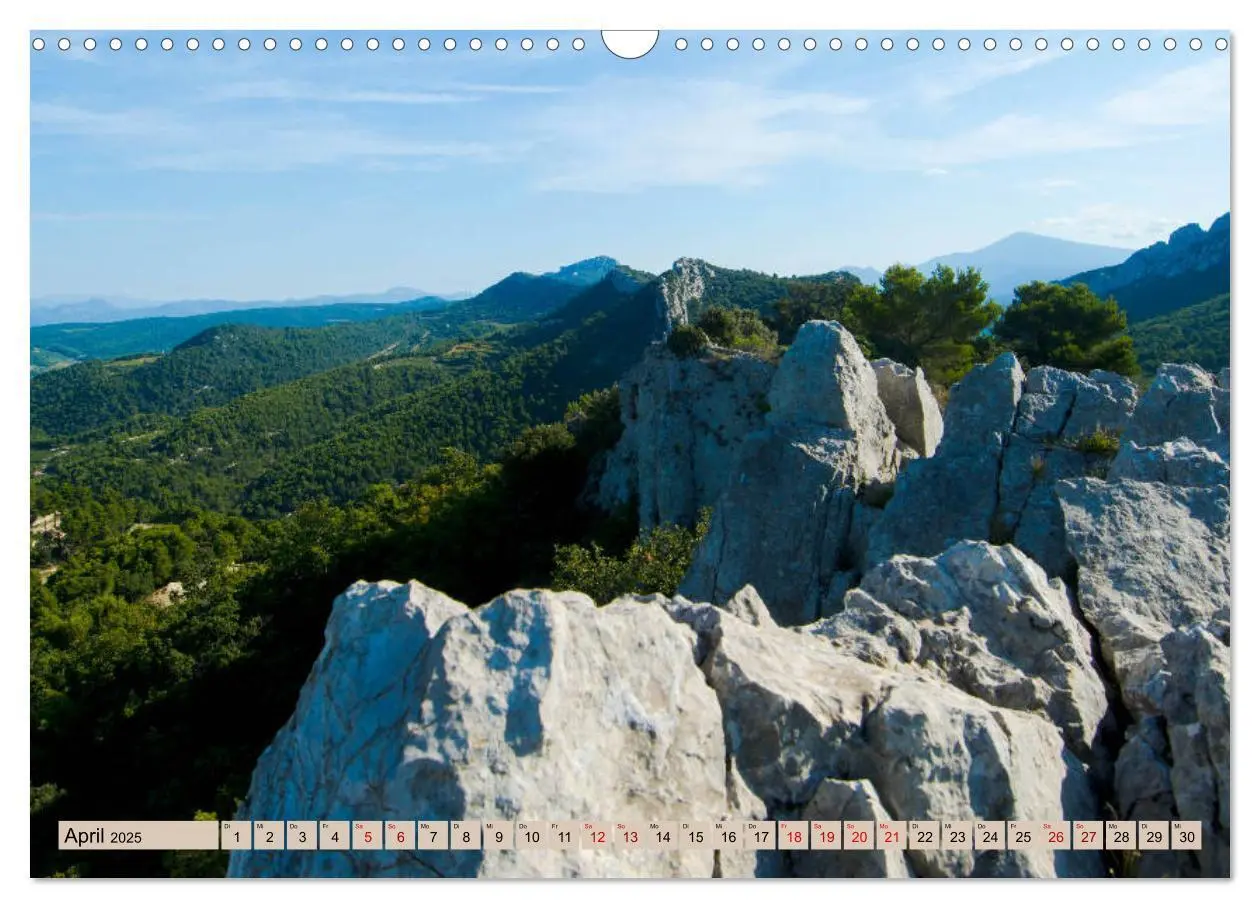 Bild: 9783435370030 | Magisches Land des Ventoux (Wandkalender 2025 DIN A3 quer),...