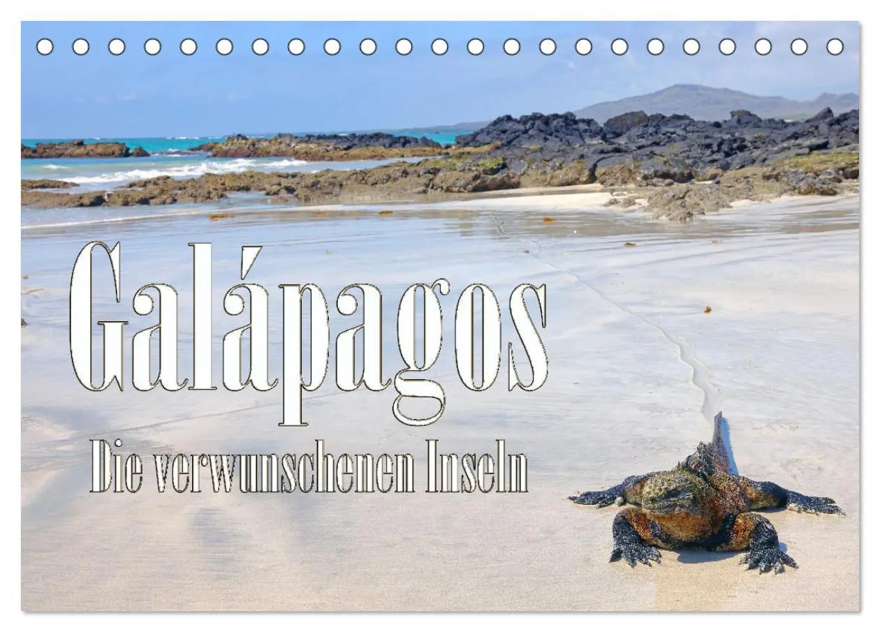 Cover: 9783457530030 | Galápagos - Die verwunschenen Inseln (Tischkalender 2026 DIN A5...