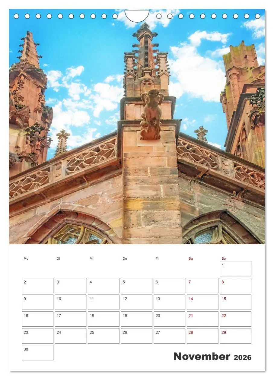 Bild: 9783516310030 | Freiburg - Reiseplaner (Wandkalender 2026 DIN A4 hoch), CALVENDO...