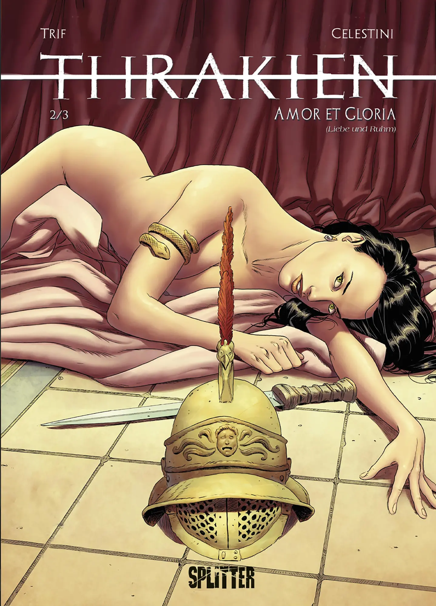 Cover: 9783689500030 | Thrax. Band 2 | Amor et Gloria (Liebe und Ruhm) | Trif | Buch | Thrax