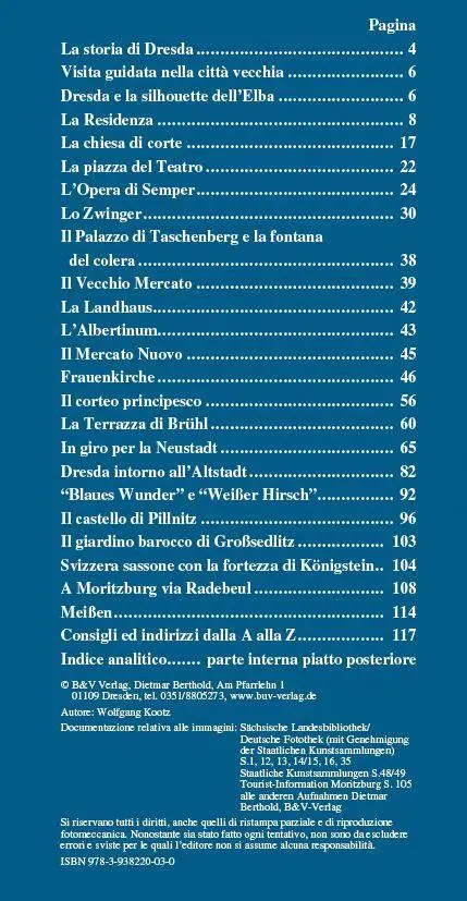 Bild: 9783938220030 | Stadtführer Dresden - die Sächsische Residenz - italienische Ausgabe