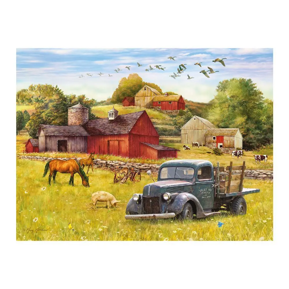 Bild: 625012480130 | Cobble Hill Sommernachmittag auf der Farm 275 Teile | Spiel | 3848013