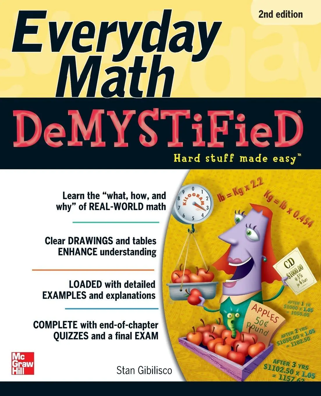 Cover: 9780071790130 | Everyday Math Demystified, 2nd Edition | Stan Gibilisco | Taschenbuch