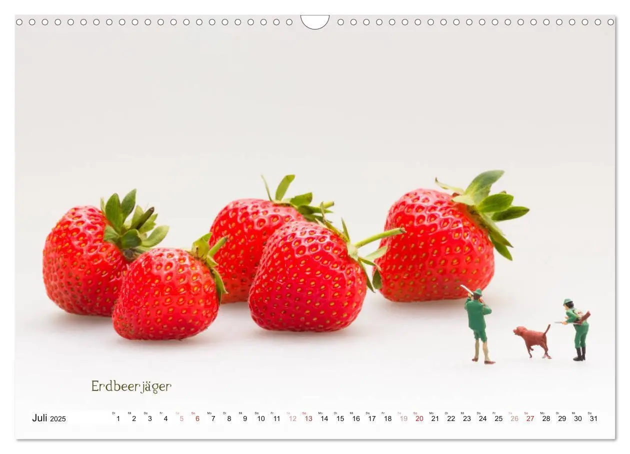 Bild: 9783435360130 | Erdbeerjäger ... und andere Mini-Welten (Wandkalender 2025 DIN A3...