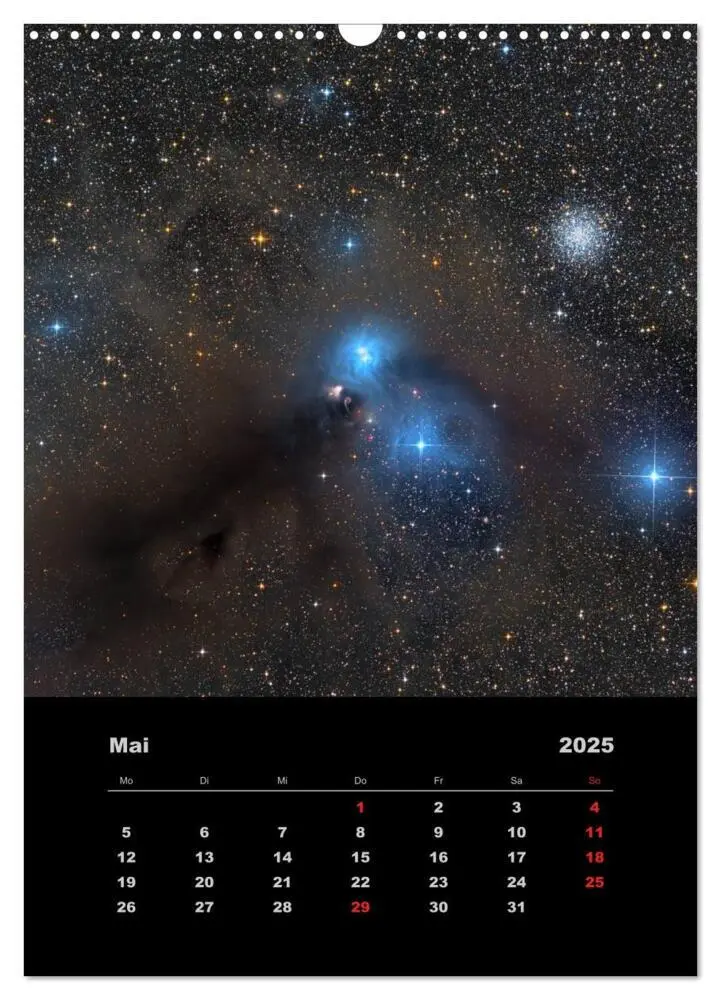 Bild: 9783457070130 | Astronomie 2025 (Wandkalender 2025 DIN A3 hoch), CALVENDO...