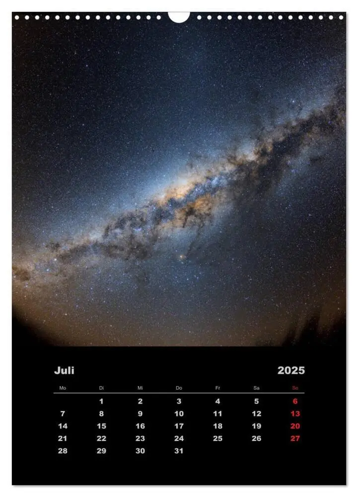 Bild: 9783457070130 | Astronomie 2025 (Wandkalender 2025 DIN A3 hoch), CALVENDO...