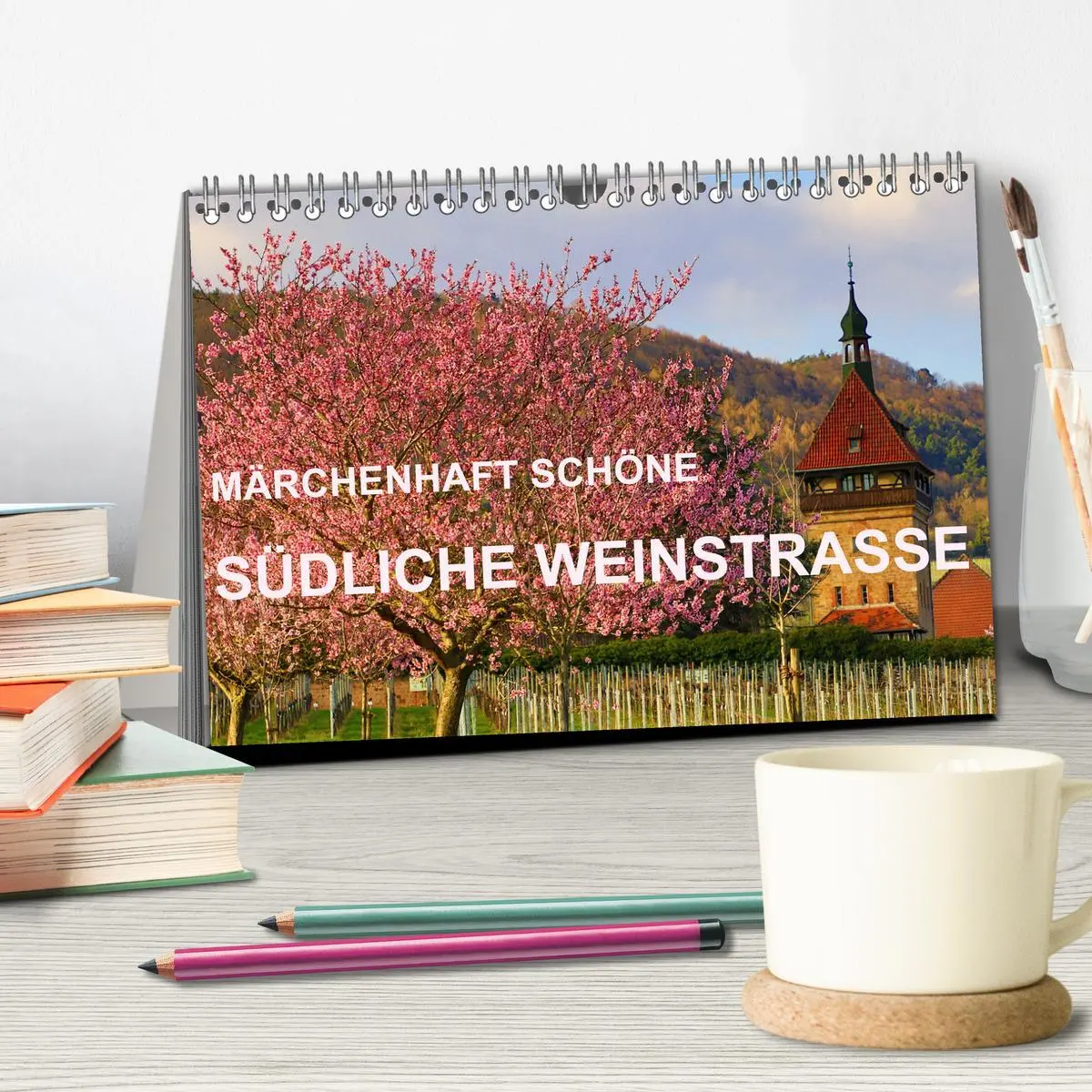 Bild: 9783457450130 | Märchenhaft schöne Südliche Weinstraße (Tischkalender 2026 DIN A5...