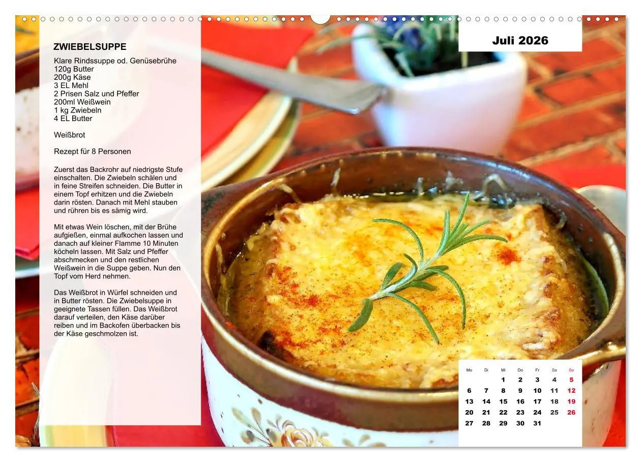 Bild: 9783457760130 | Aus der Suppenküche. Küchenkalender mit tollen Rezepten...