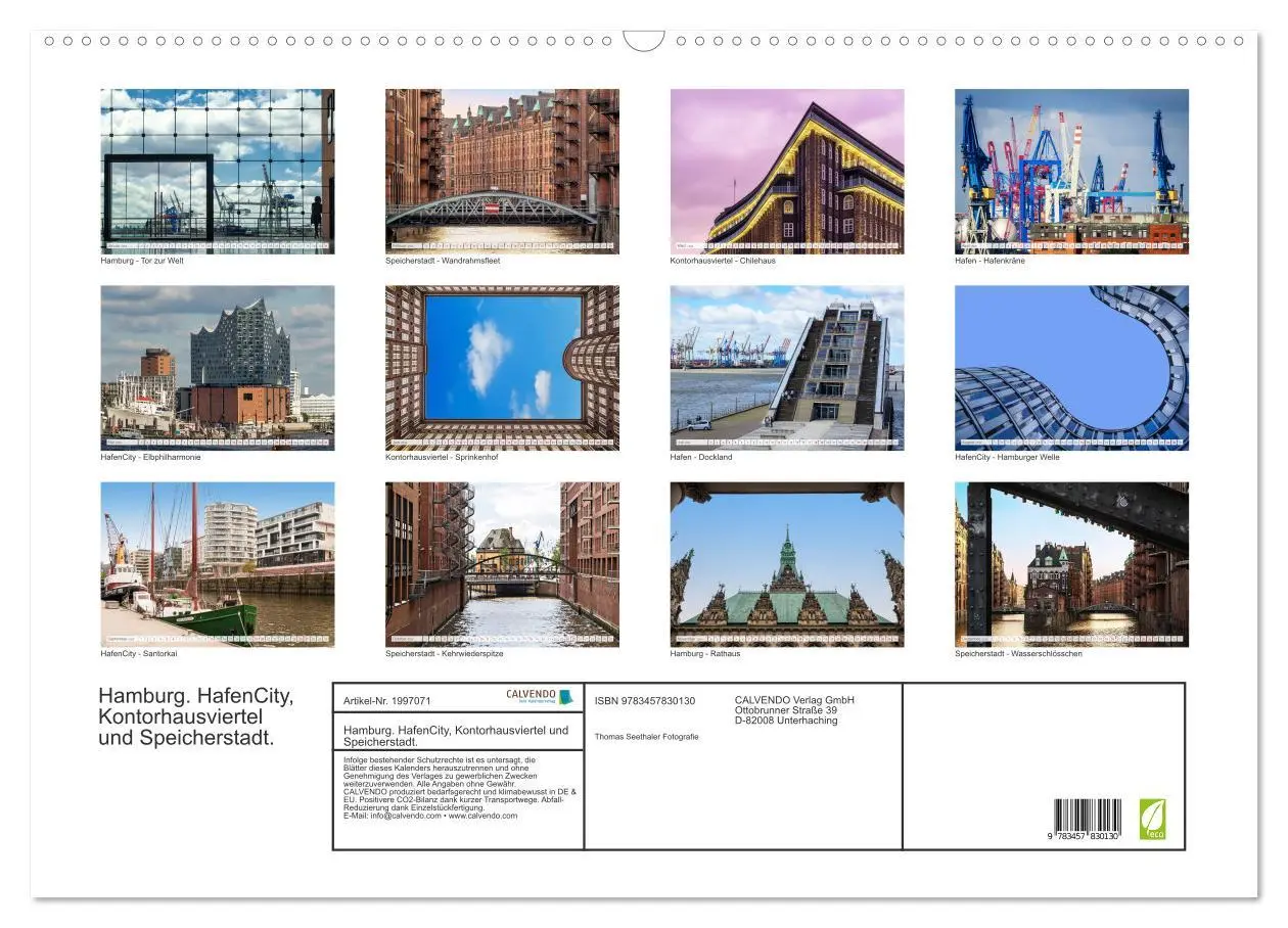 Bild: 9783457830130 | Hamburg. HafenCity, Kontorhausviertel und Speicherstadt....