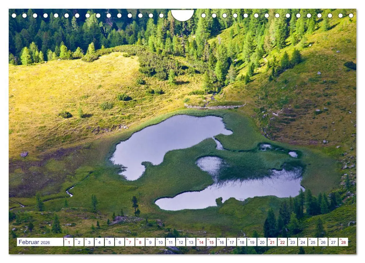 Bild: 9783457900130 | Schöne Lungauer Bergseen (Wandkalender 2026 DIN A4 quer), CALVENDO...