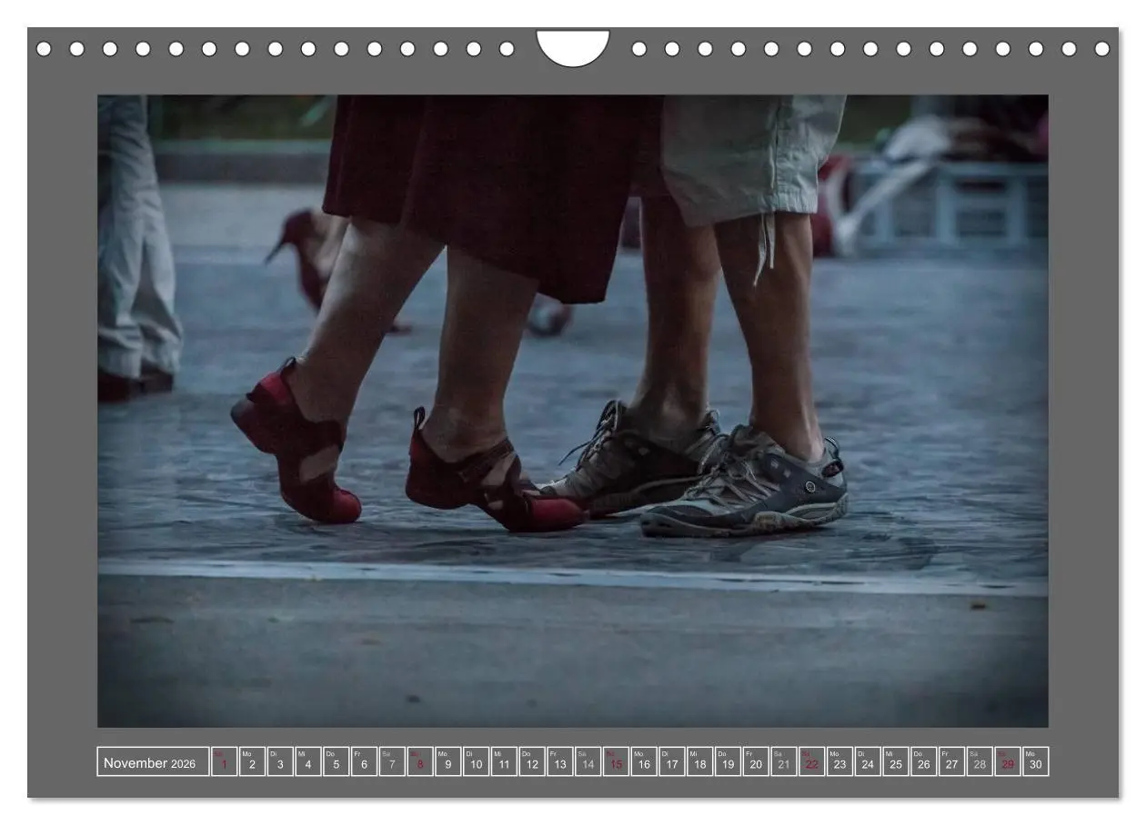 Bild: 9783516160130 | Tango feet (Wandkalender 2026 DIN A4 quer), CALVENDO Monatskalender