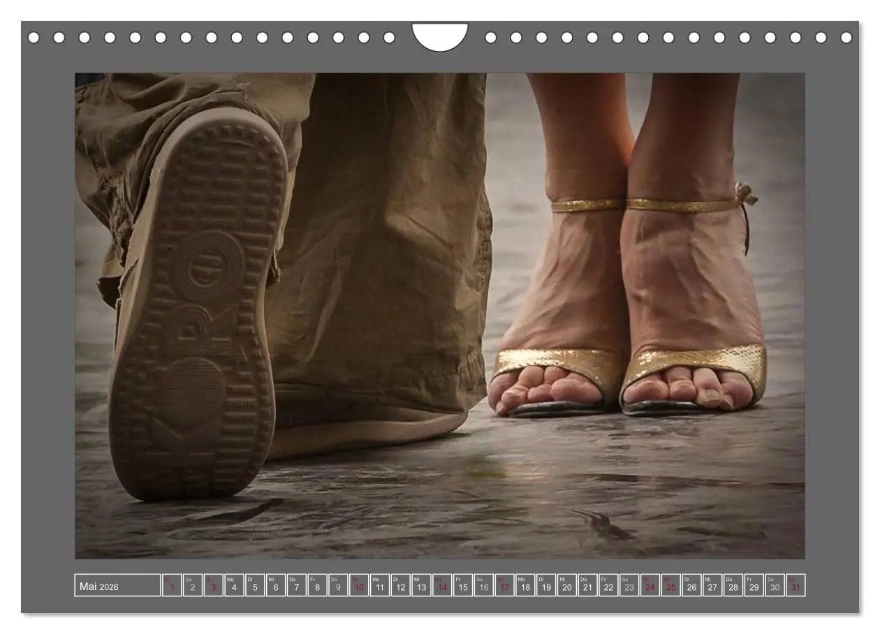 Bild: 9783516160130 | Tango feet (Wandkalender 2026 DIN A4 quer), CALVENDO Monatskalender