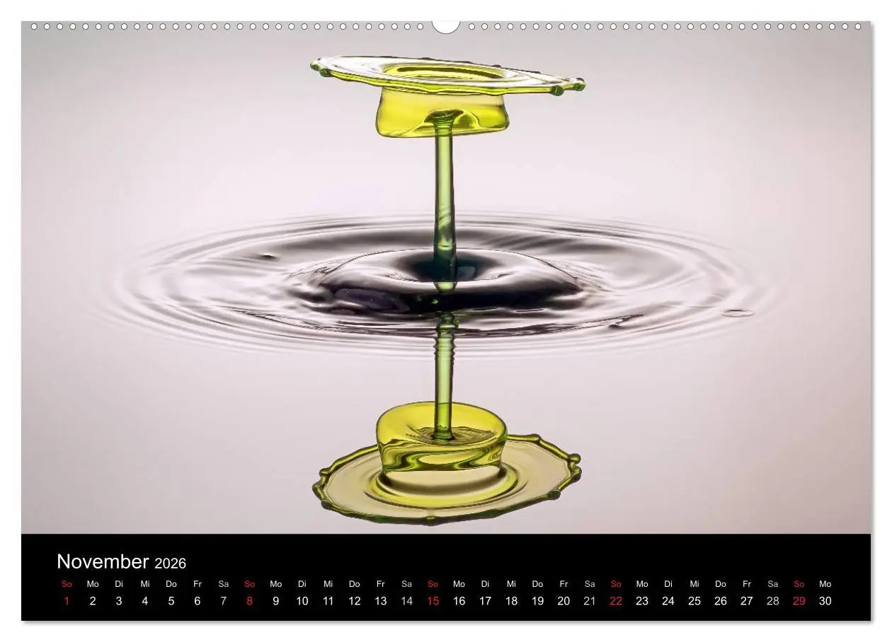 Bild: 9783516230130 | Liquid Art - Magische Momente mit Wassertropfen (Wandkalender 2026...