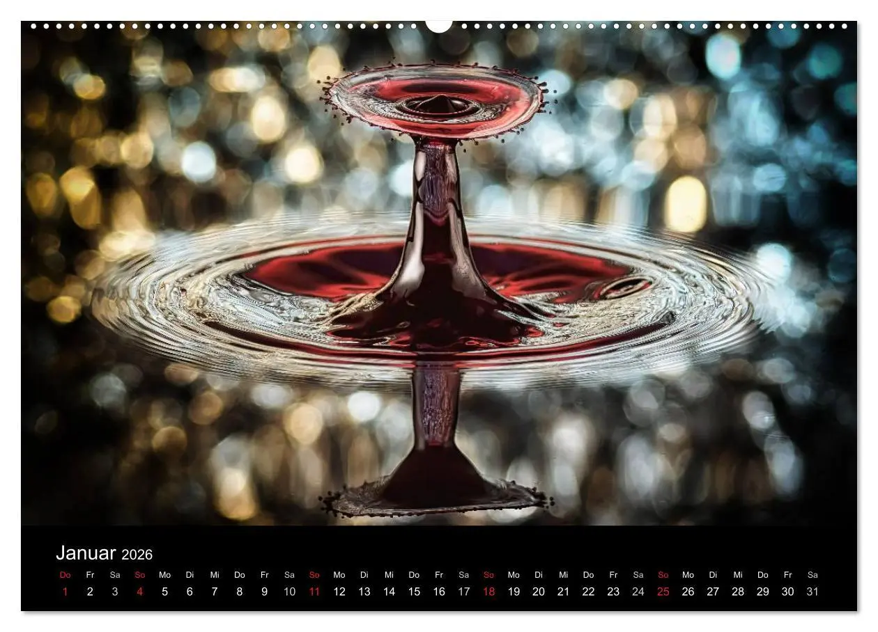 Bild: 9783516230130 | Liquid Art - Magische Momente mit Wassertropfen (Wandkalender 2026...