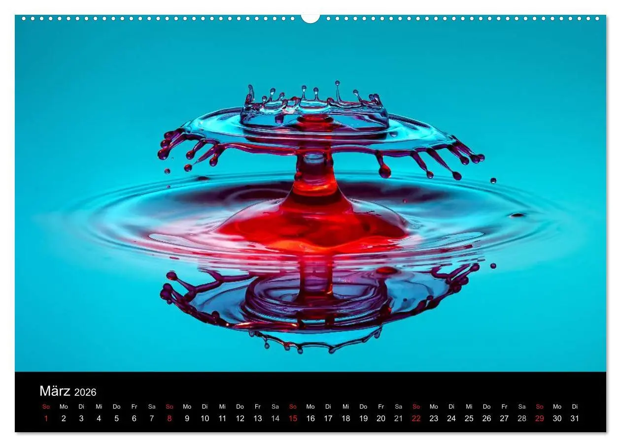 Bild: 9783516230130 | Liquid Art - Magische Momente mit Wassertropfen (Wandkalender 2026...