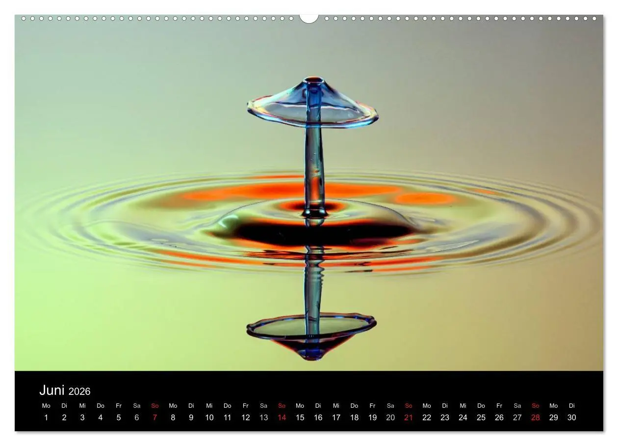 Bild: 9783516230130 | Liquid Art - Magische Momente mit Wassertropfen (Wandkalender 2026...