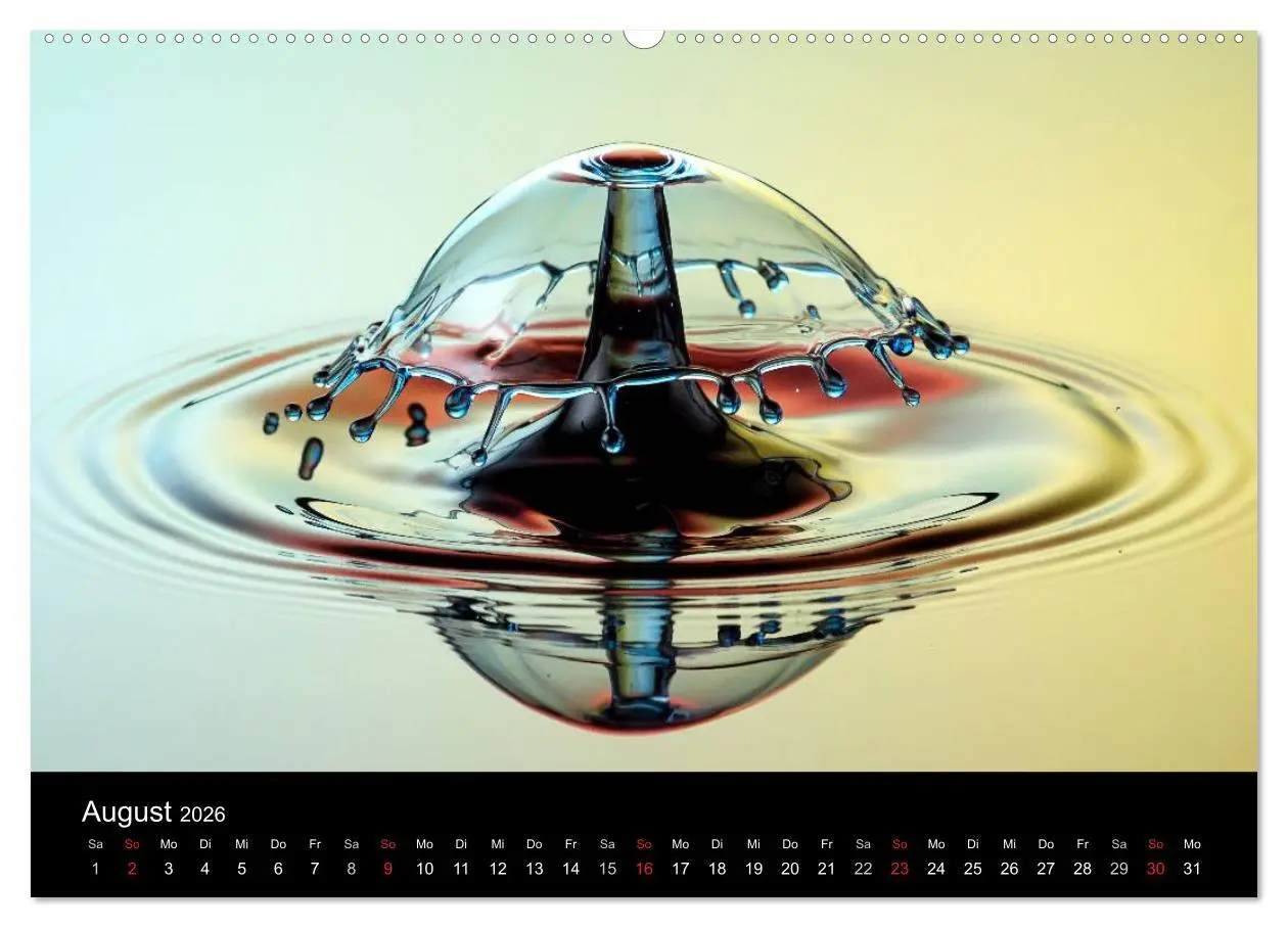 Bild: 9783516230130 | Liquid Art - Magische Momente mit Wassertropfen (Wandkalender 2026...