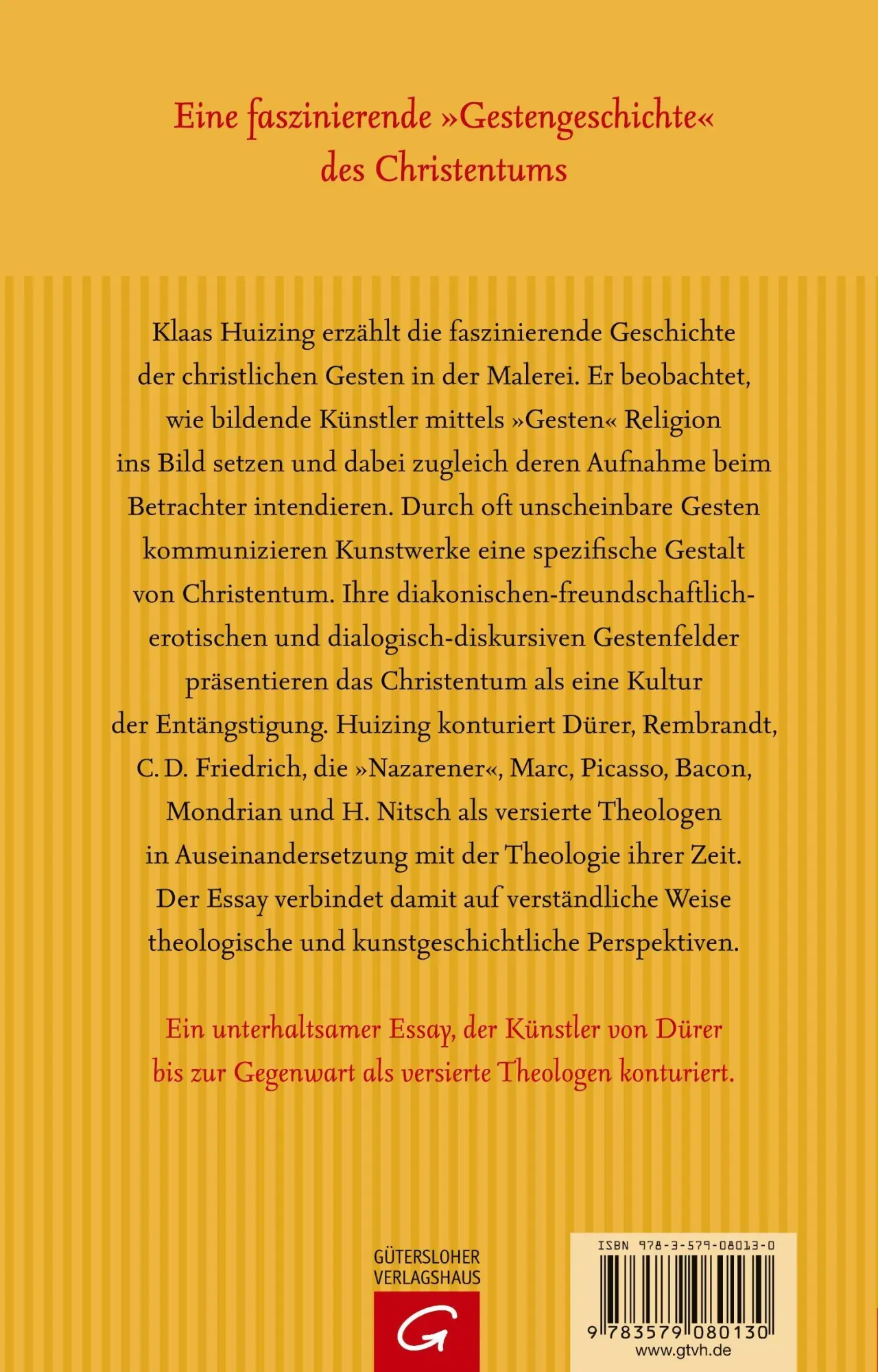 Rückseite: 9783579080130 | Handfestes Christentum | Klaas Huizing | Taschenbuch | 144 S. | 2007