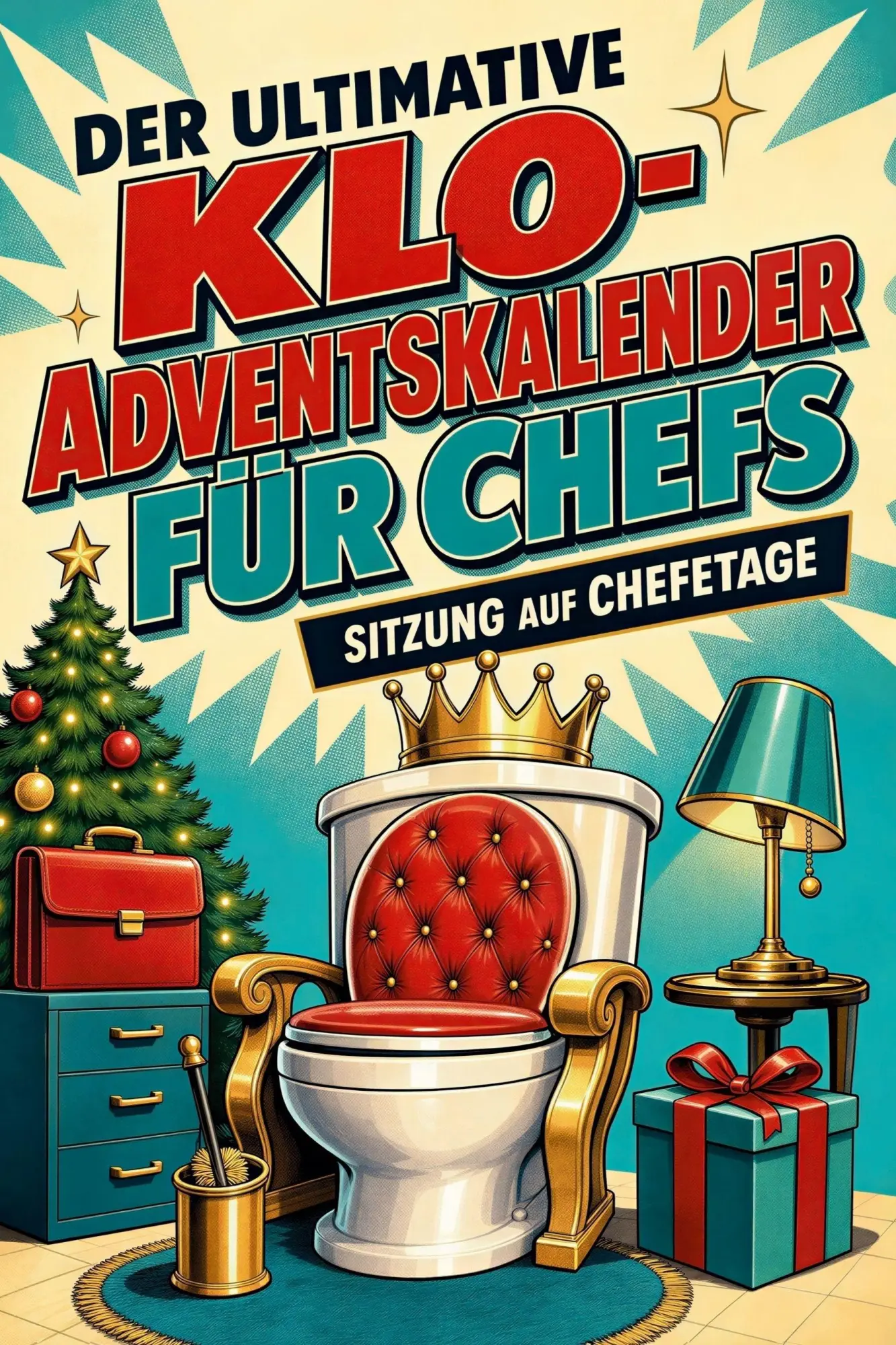Cover: 9783696110130 | Der ultimative Klo-Adventskalender für Chefs | Sitzung auf Chefetage