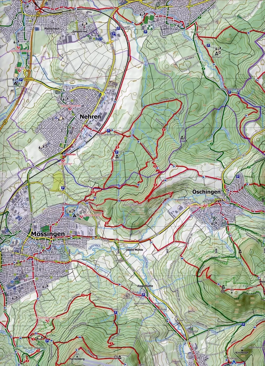 Bild: 9783960990130 | Hechingen - Mössingen 1 : 25 000, Blatt 50-536 | (Land-)Karte | 1 S.