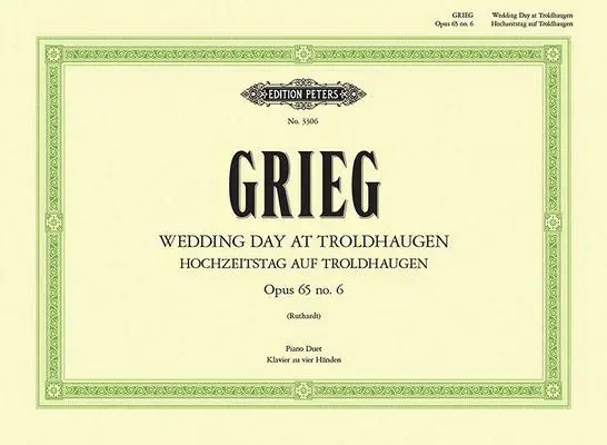 Cover: 9790577080130 | Wedding Day At Troldhaugen Op.65 No.6 | Edvard Grieg | Taschenbuch