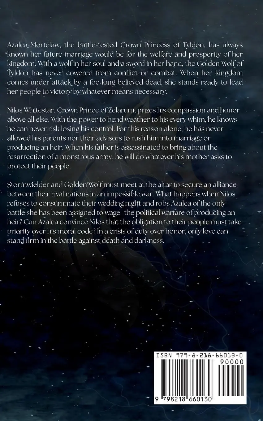 Rückseite: 9798218660130 | The Golden Wolf and the Stormwielder | Tabitha Strickland | Buch