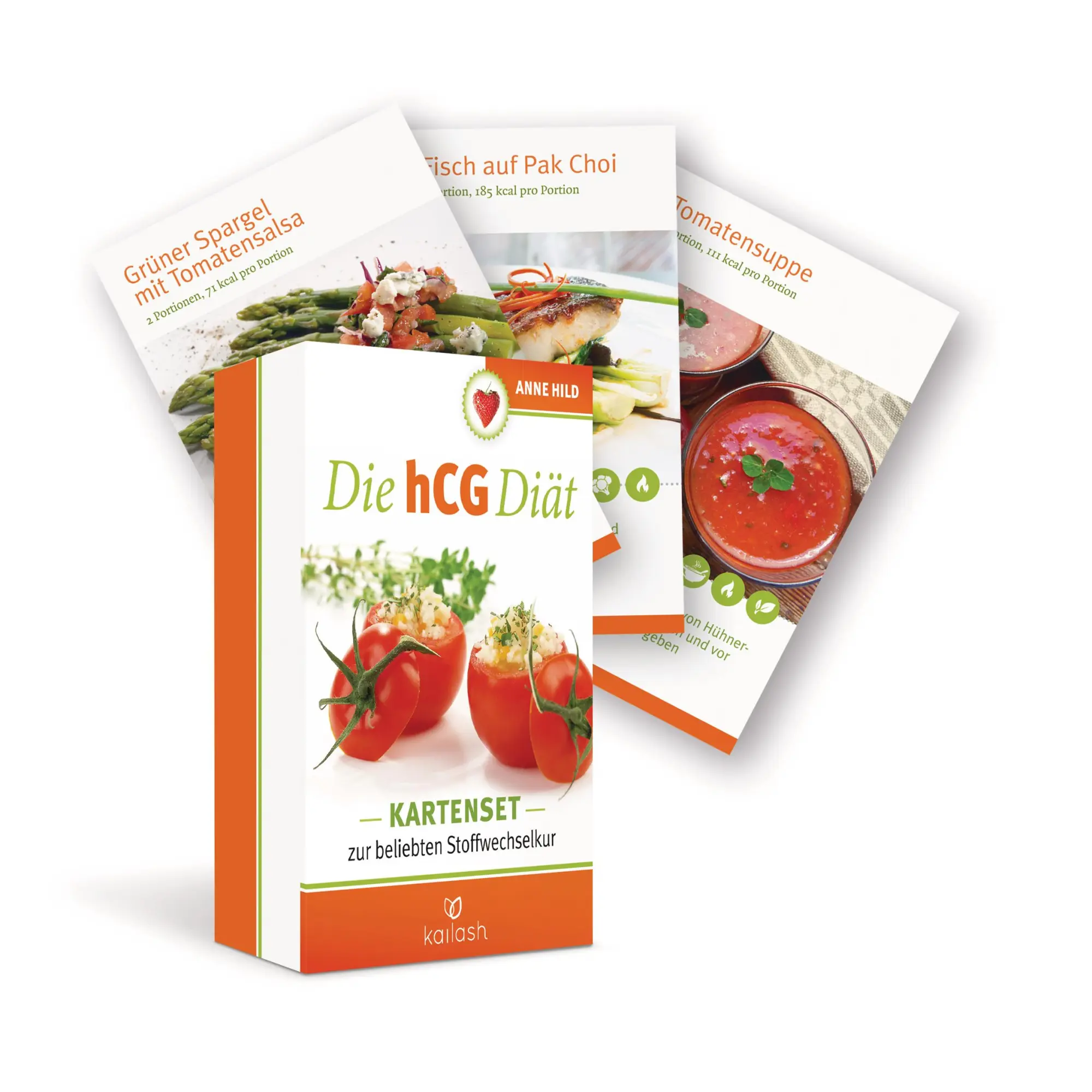 Cover: 4250939900230 | Die hCG Diät - Das Kartenset | Anne Hild | Lehr-, Lern-, Bildkarten