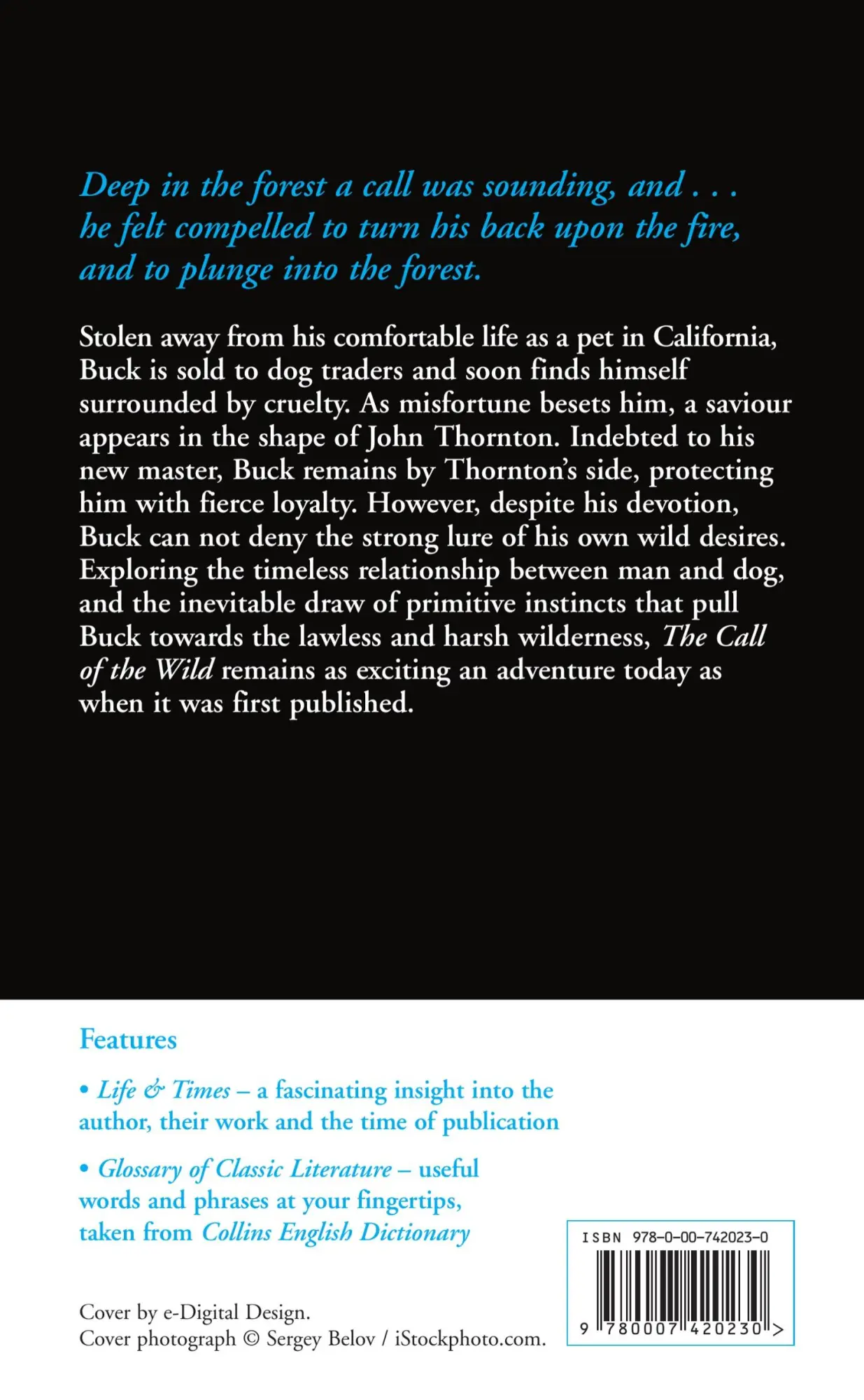 Rückseite: 9780007420230 | The Call of the Wild | Jack London | Taschenbuch | Collins Classics